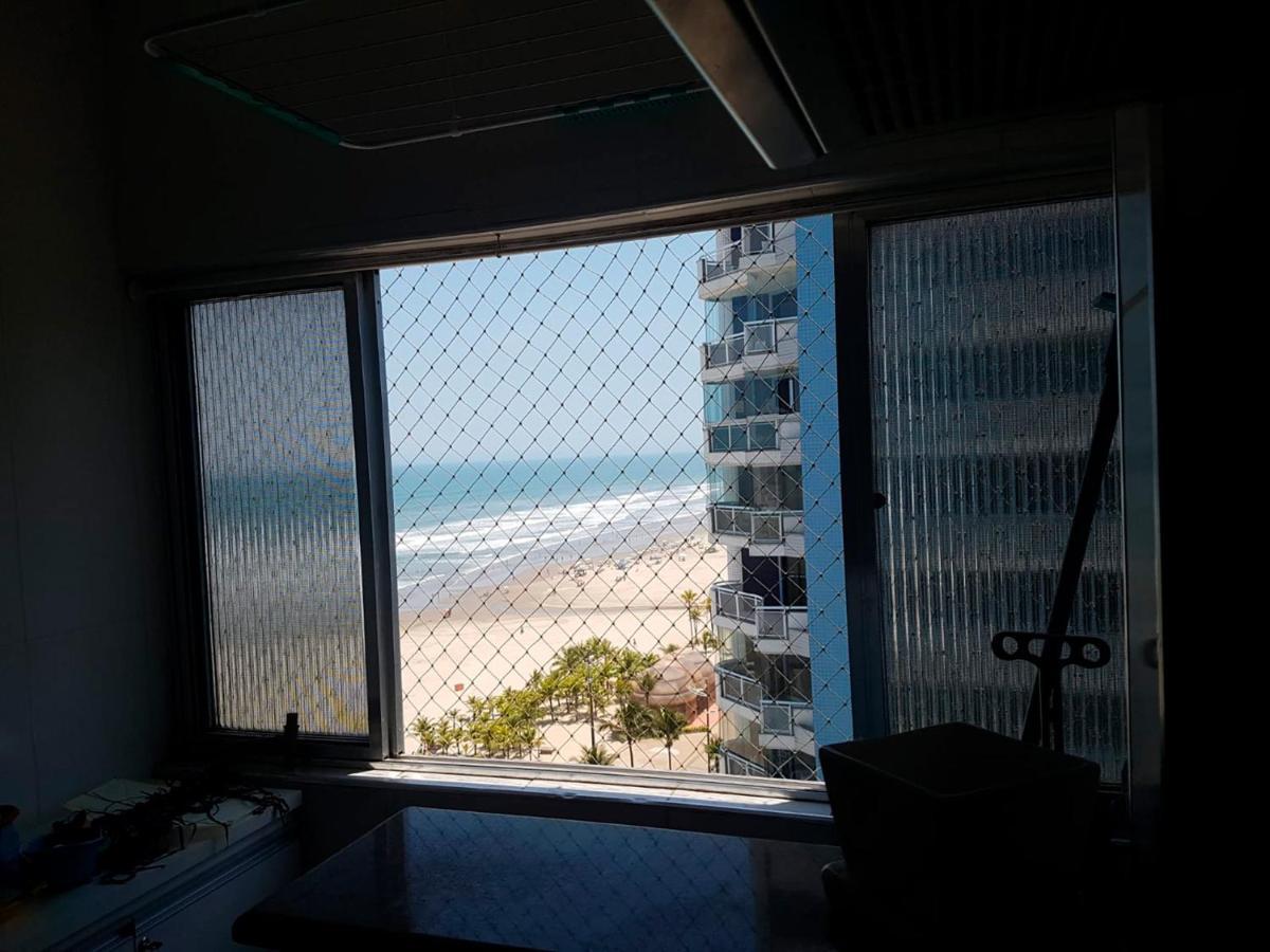 Apto C Vista Incrivel Para O Mar, Praia Grande Sp 외부 사진